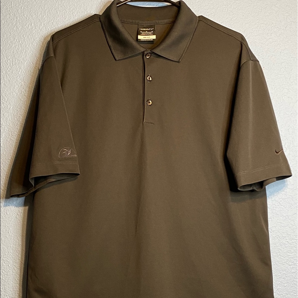 Nike golf shirt gray size medium